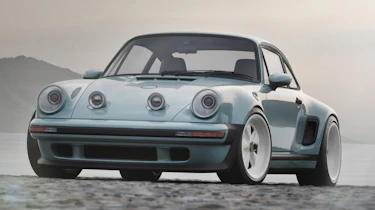 Porsche 911 Carrera Coupe Reimagined by Singer - front static