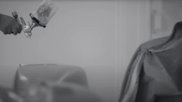 Porsche 963 teaser - paint studio