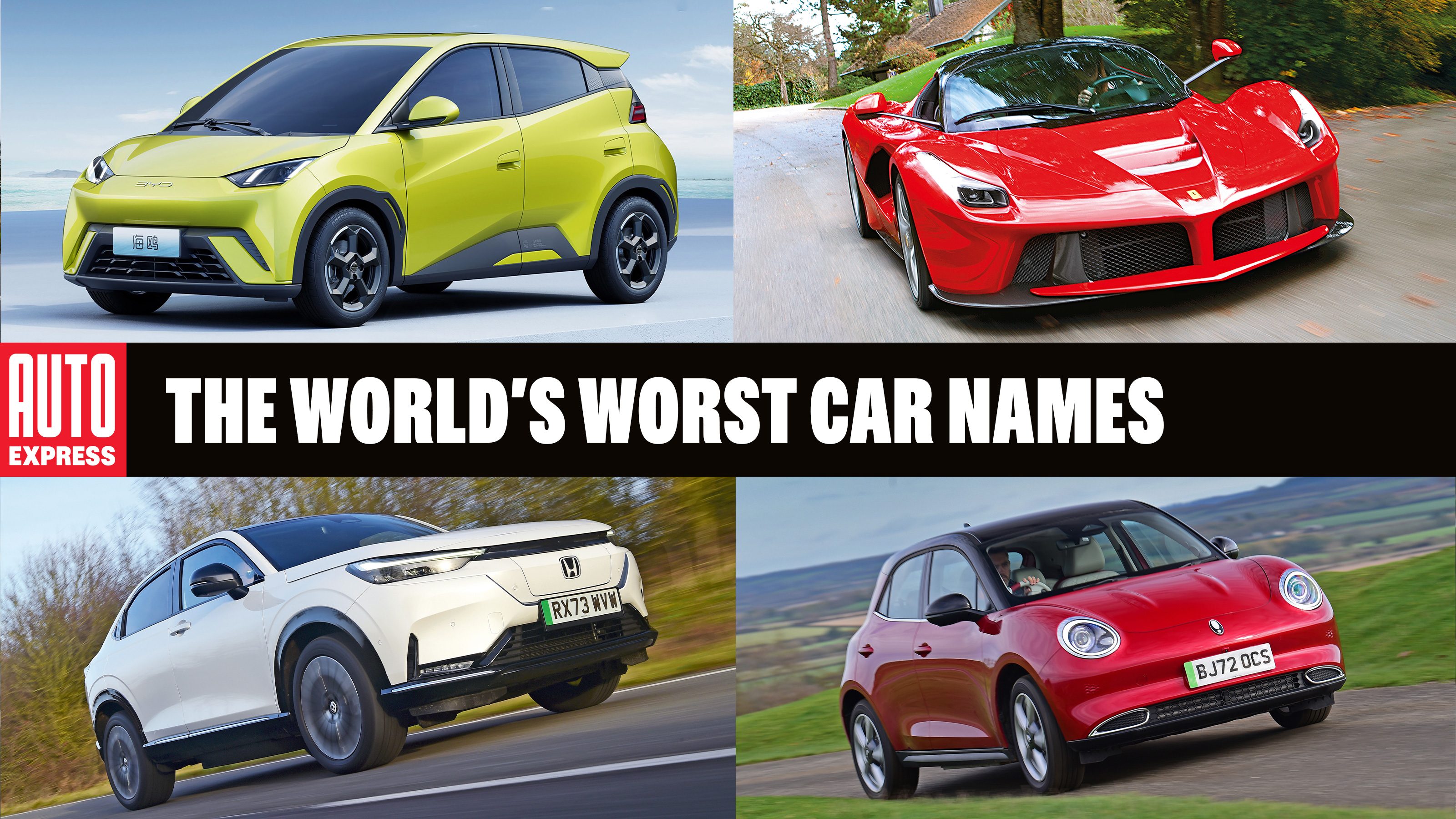 The world's worst car names - header