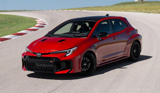 Toyota GR Corolla - front cornering
