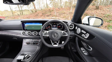 Used car hunter - Mercedes E-Class Coupe interior