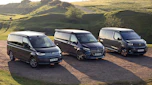 Volkswagen California, Mercedes Marco Polo and Citroen Holidays - front static