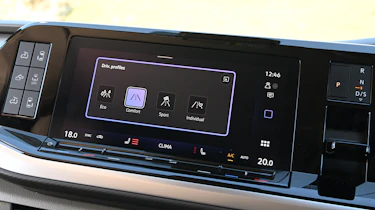 Volkswagen California - infotainment screen