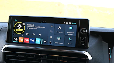 Citroen Holidays - infotainment screen