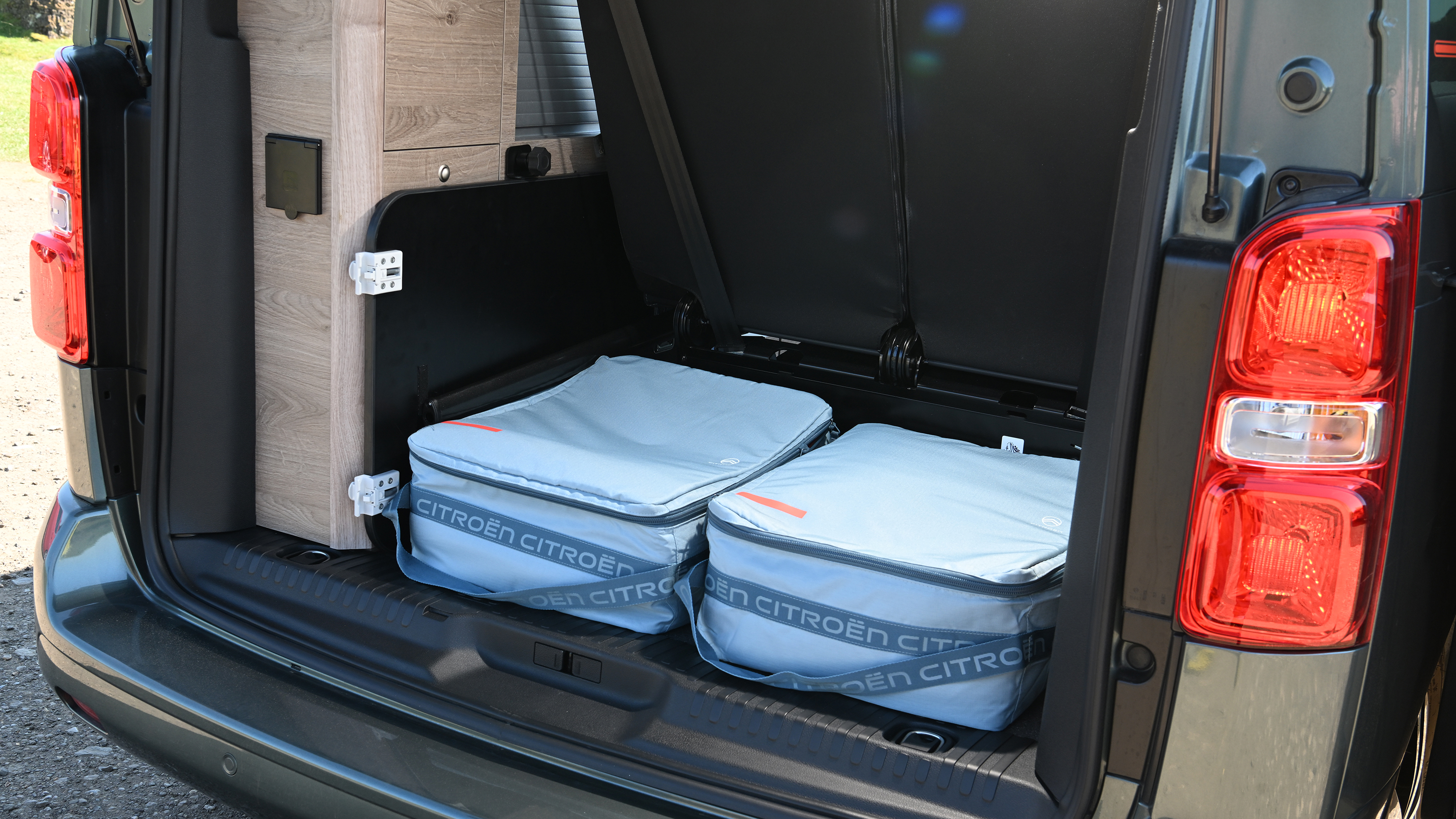 Citroen Holidays - boot and storage area 