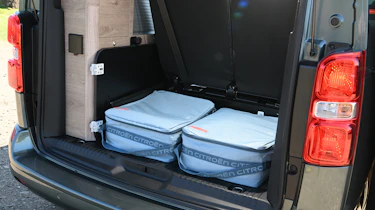 Citroen Holidays - boot and storage area