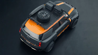 Delta4x4 MINI Countryman - top-down view