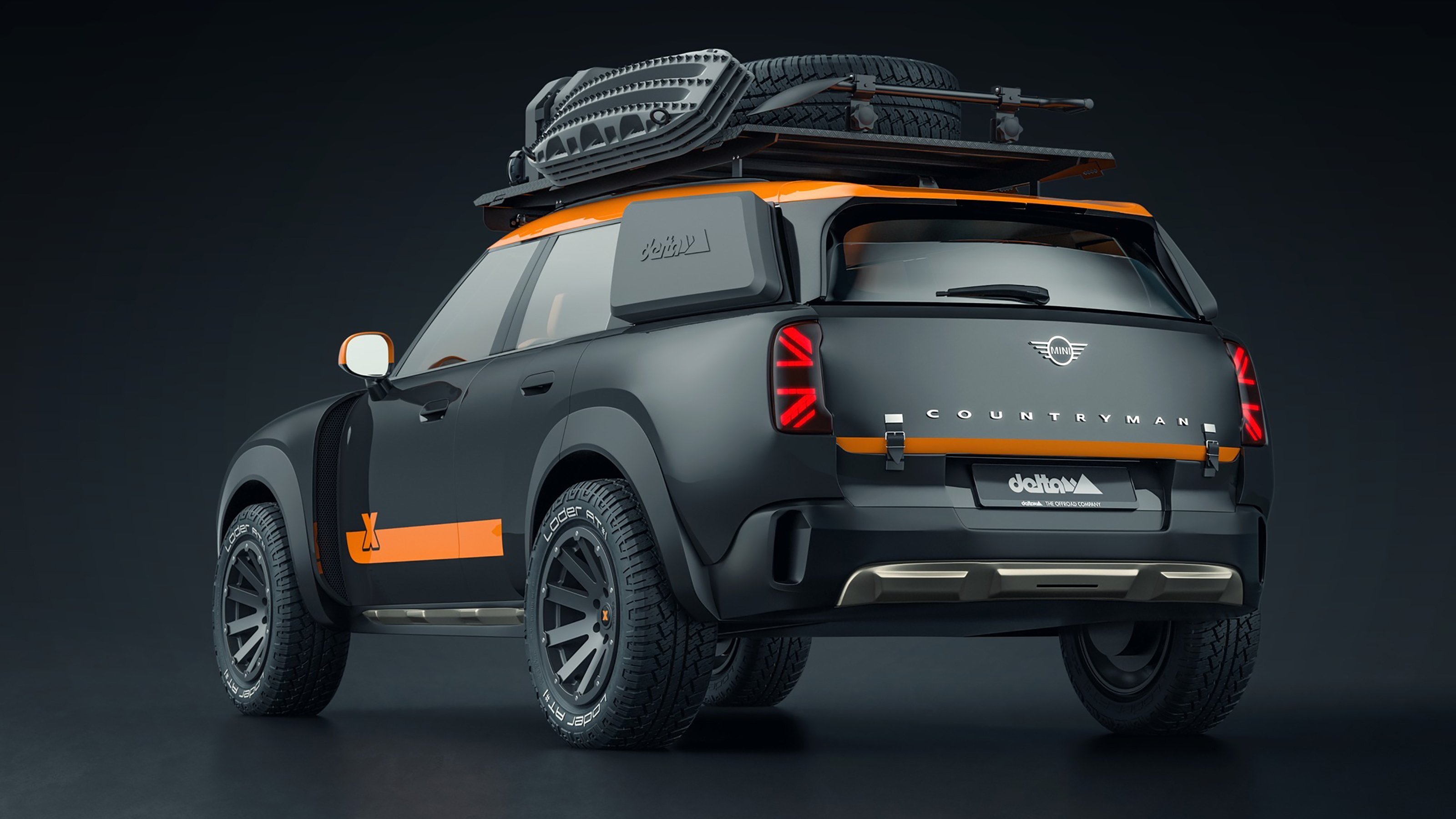 Delta4x4 MINI Countryman - rear