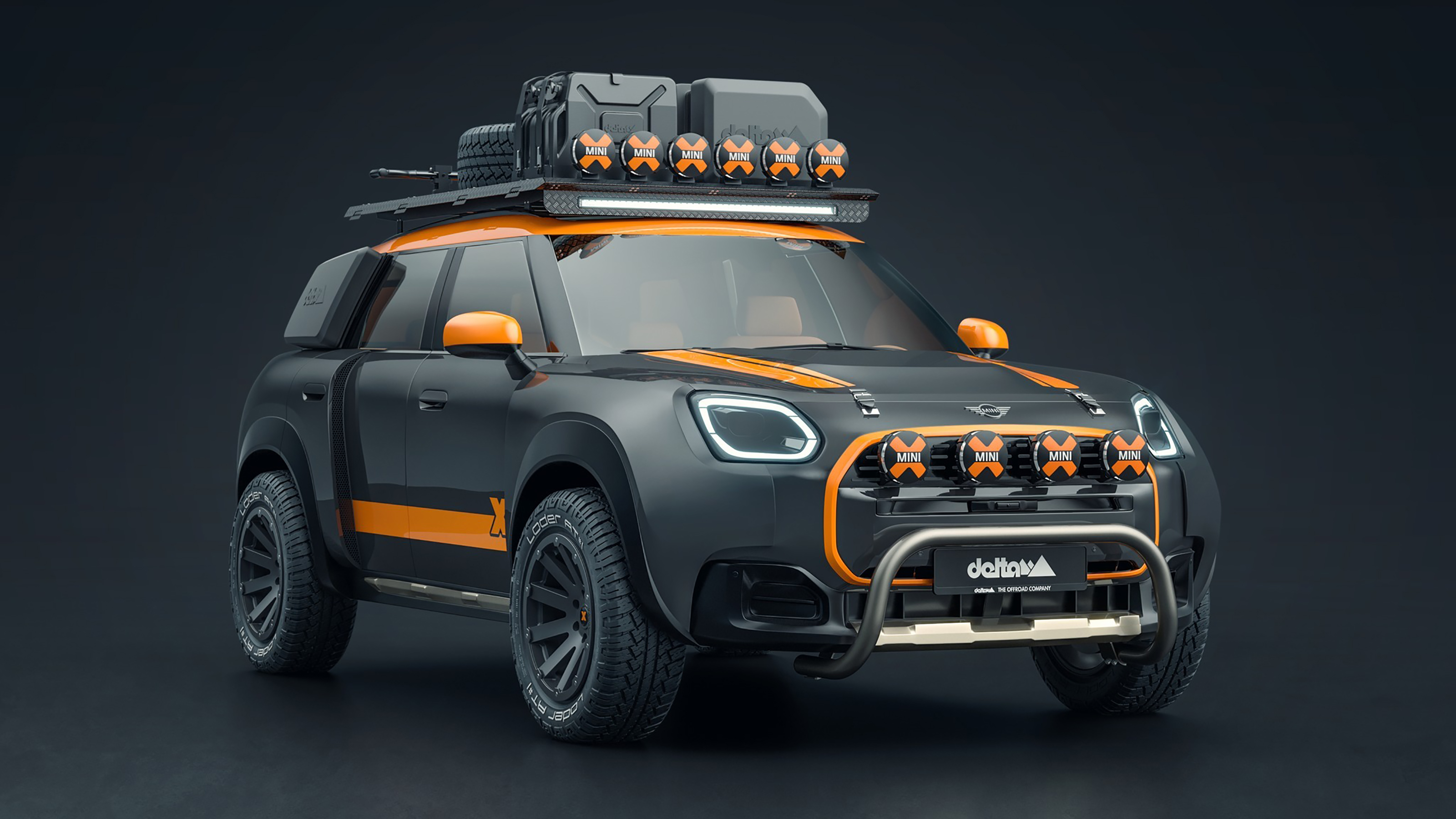 Delta4x4 MINI Countryman - front