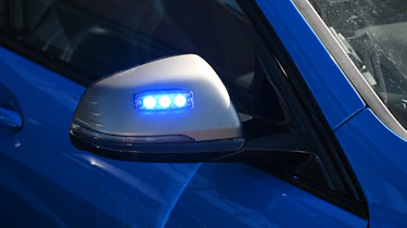 Police BMW 1 Series - mirror light