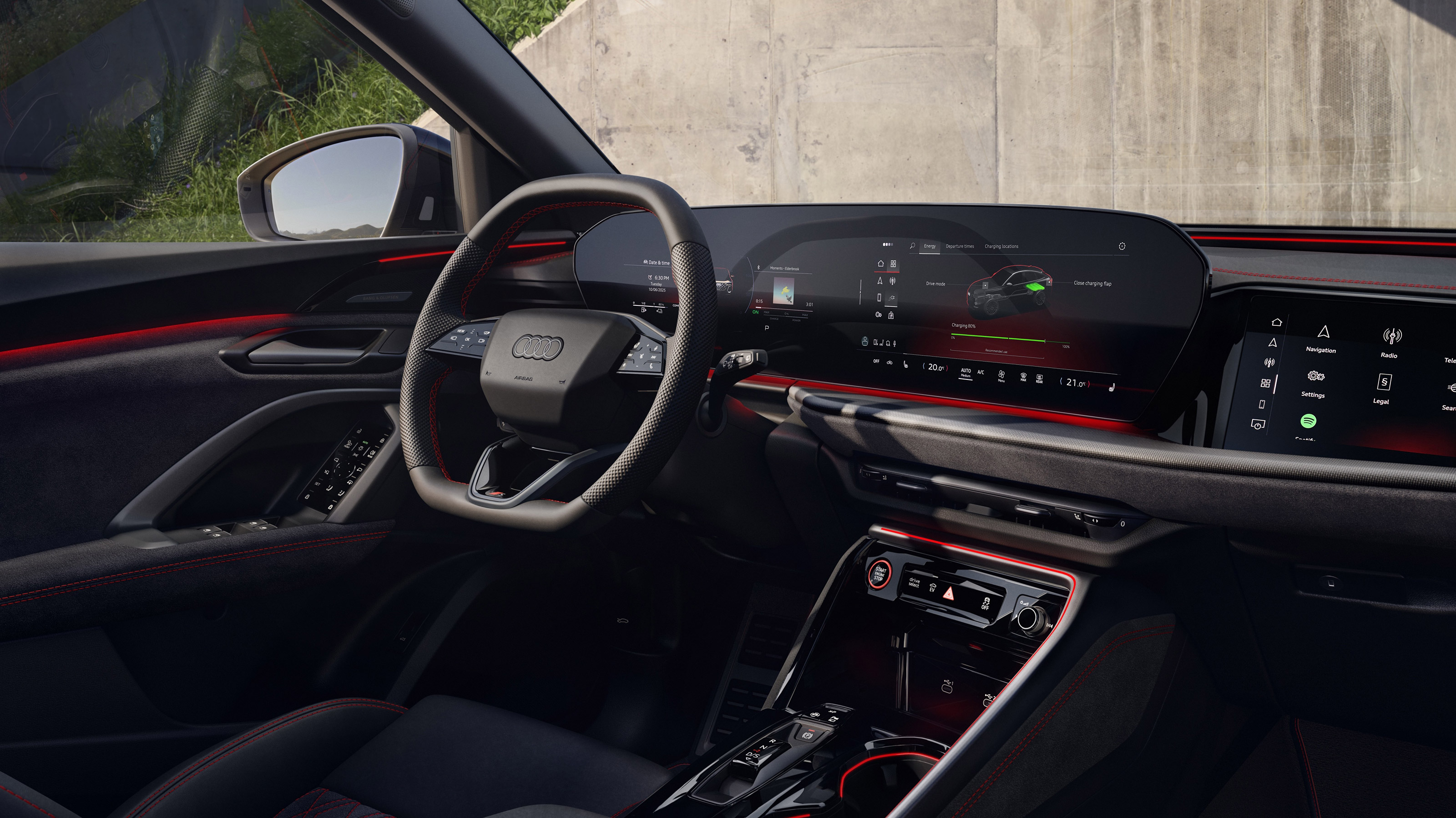 Audi Q5 e-hybrid - dash