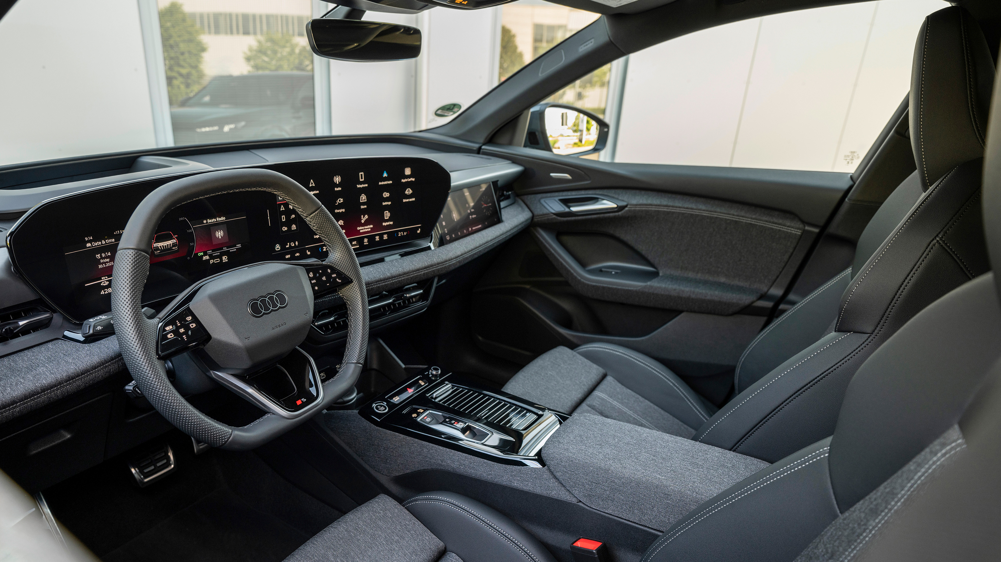 Audi Q6 Sportback e-tron dash