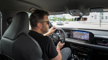Audi Q6 Sportback e-tron steve walker driving
