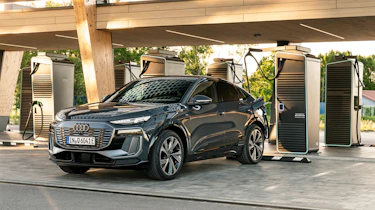 Audi Q6 Sportback e-tron charging