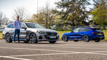 BMW 530e Touring LT test - 530e and BMW M5