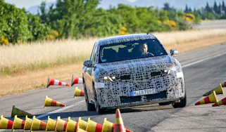 BMW iX3 ADAS test