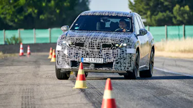 BMW iX3 prototype ADAS