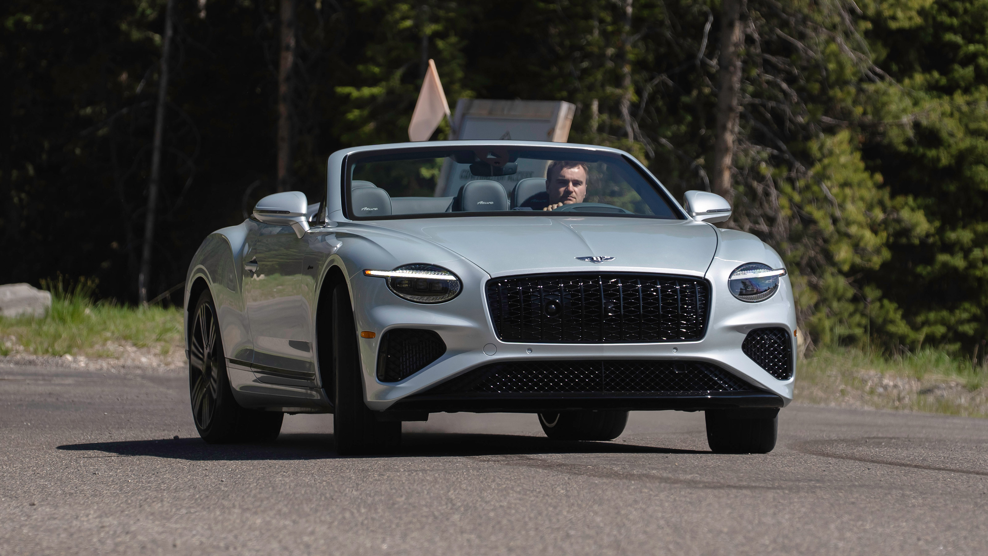 Bentley Continental GTC Azure - front action
