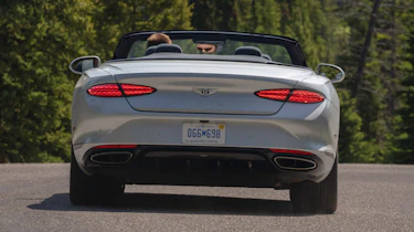 Bentley Continental GTC Azure - rear action