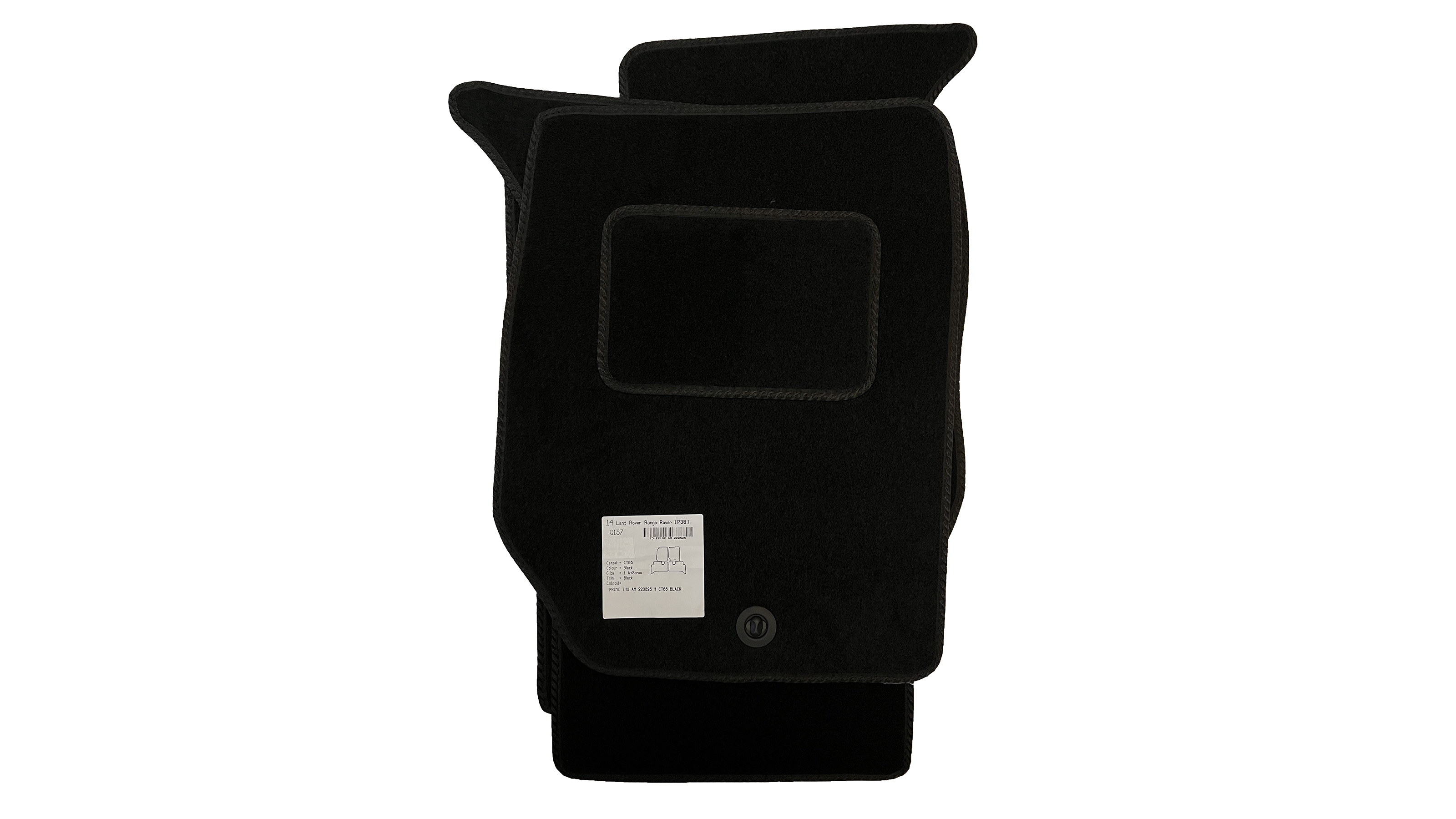 Best car mats - DB Bespoke rubber mats 