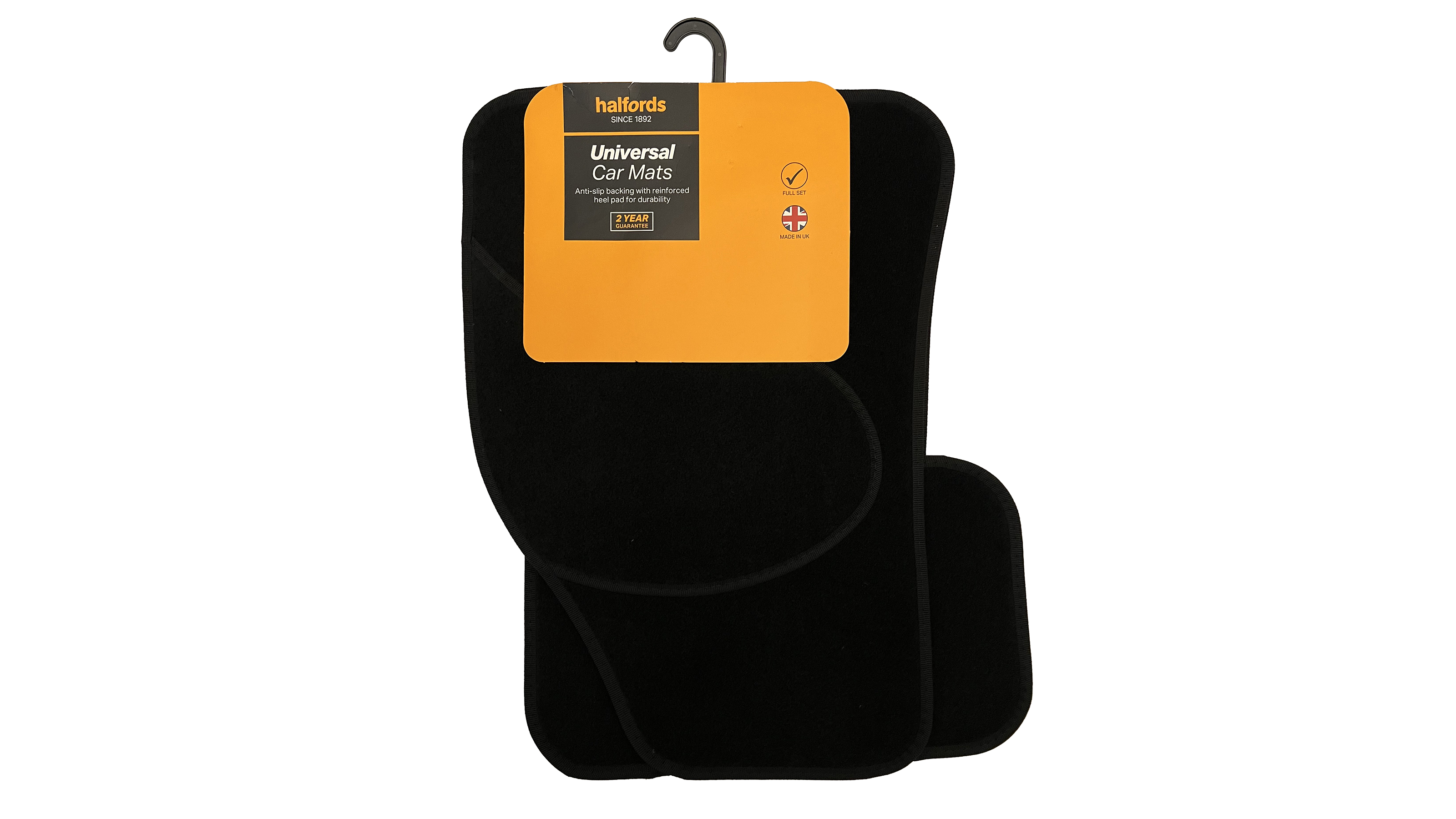 Best car mats - Halfords universal fabric mats 