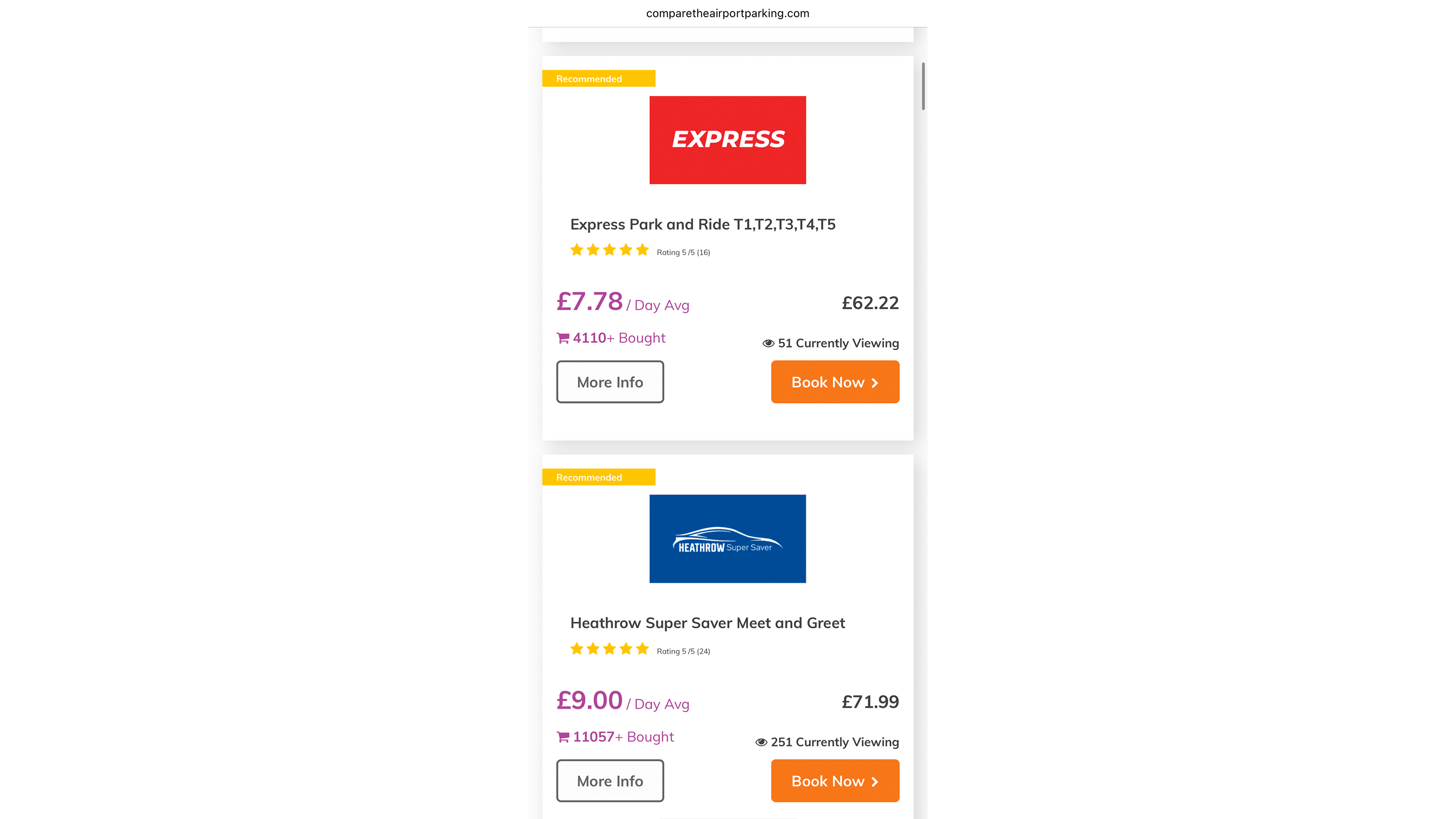 Best online airport parking sites - CompareTheAirportParking