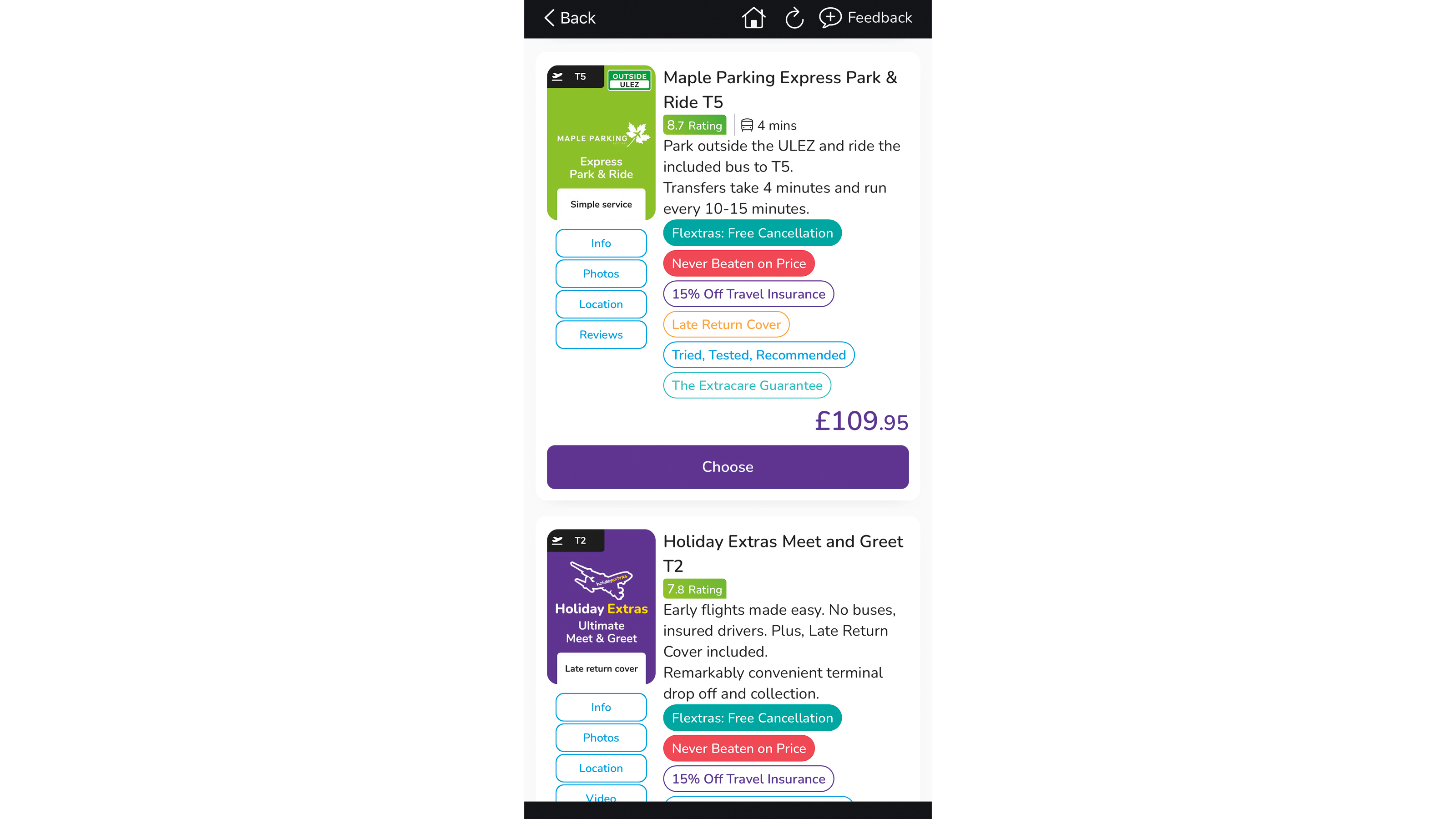 Best online airport parking sites - Holiday Extras