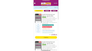 Best online airport parking sites - Purple Parking