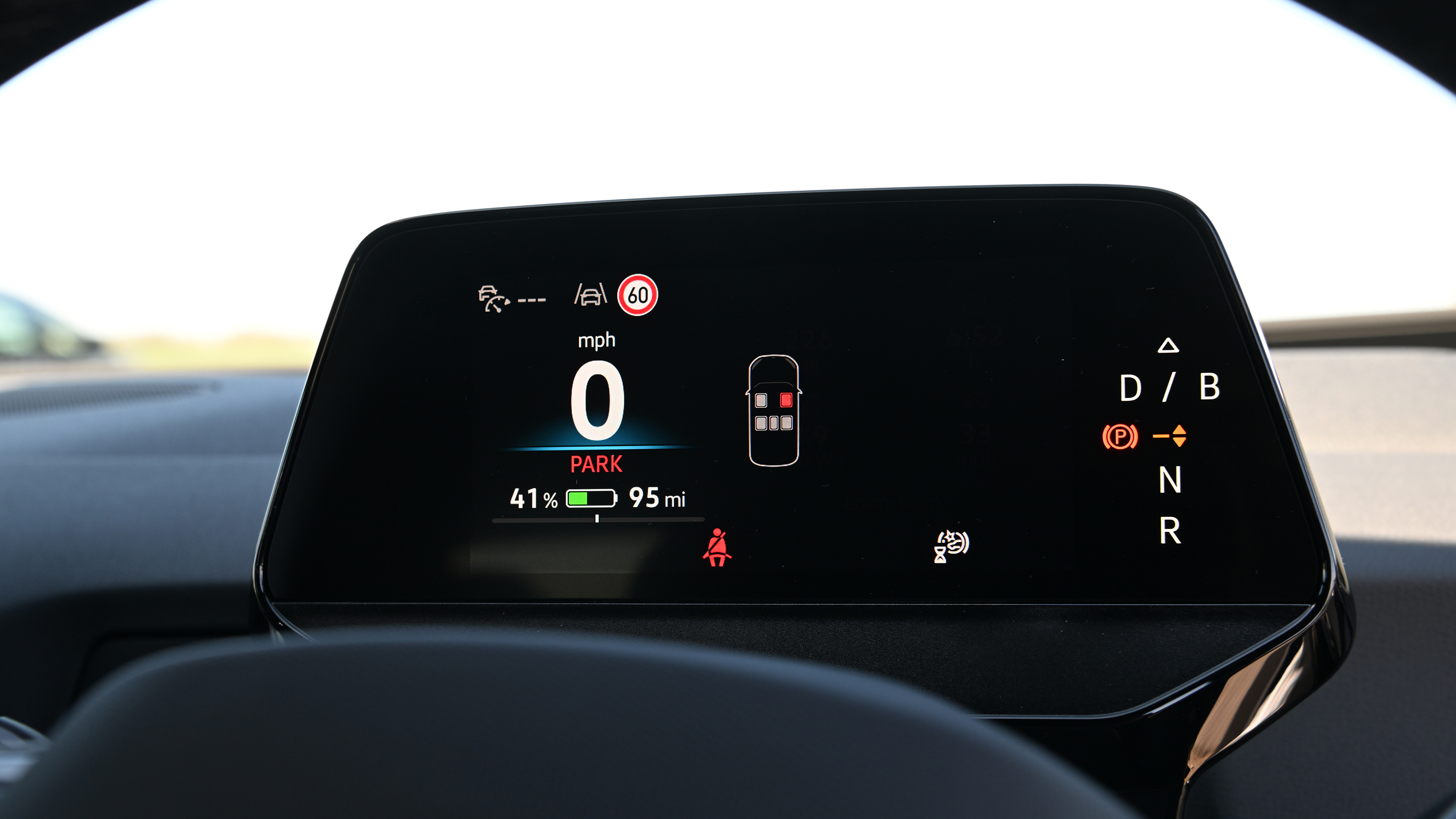 Volkswagen ID.3 - digital drivers display 