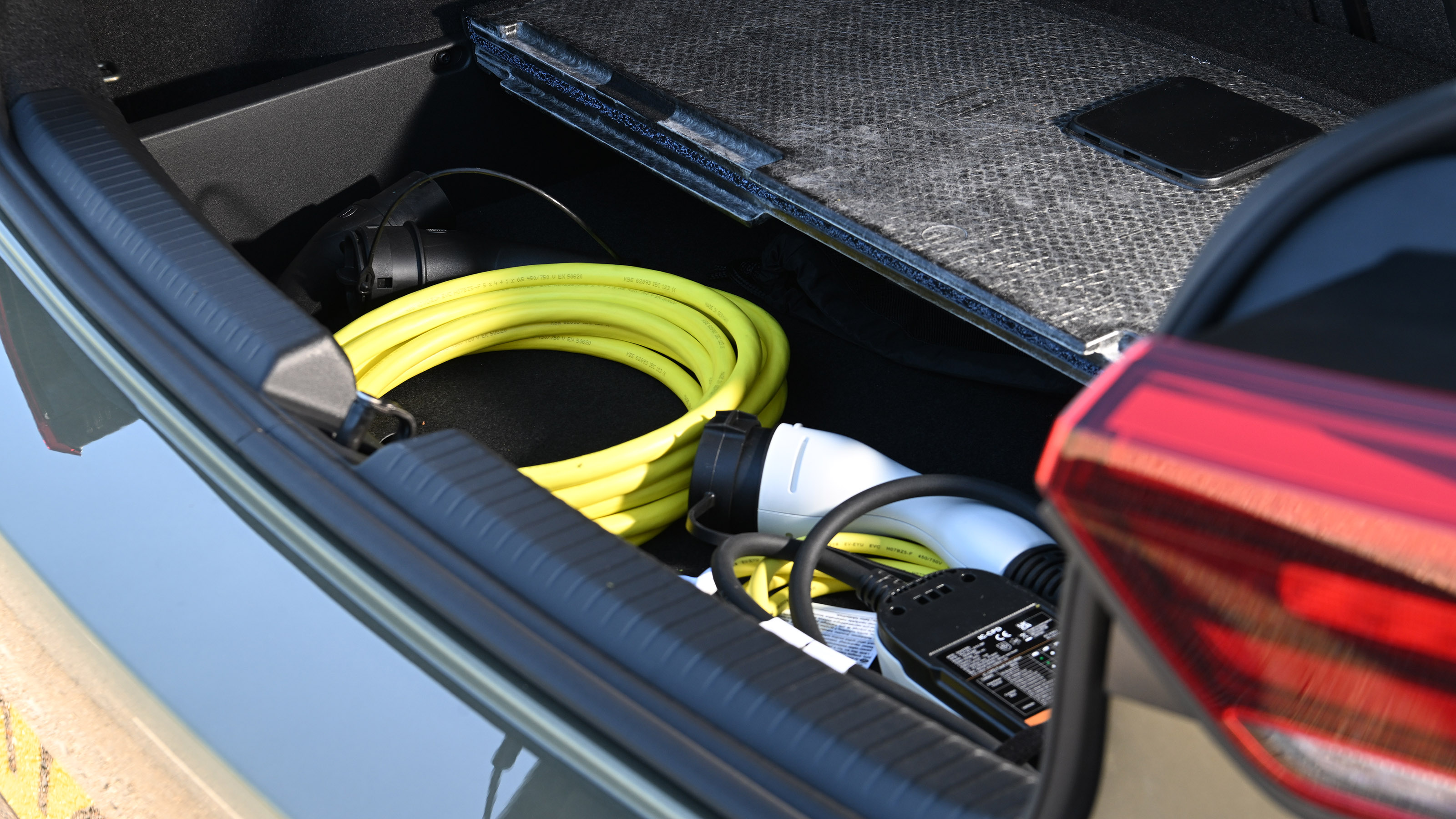 Volkswagen ID.3 - under boot storage area 
