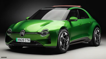 Citroen 2CV Modern render