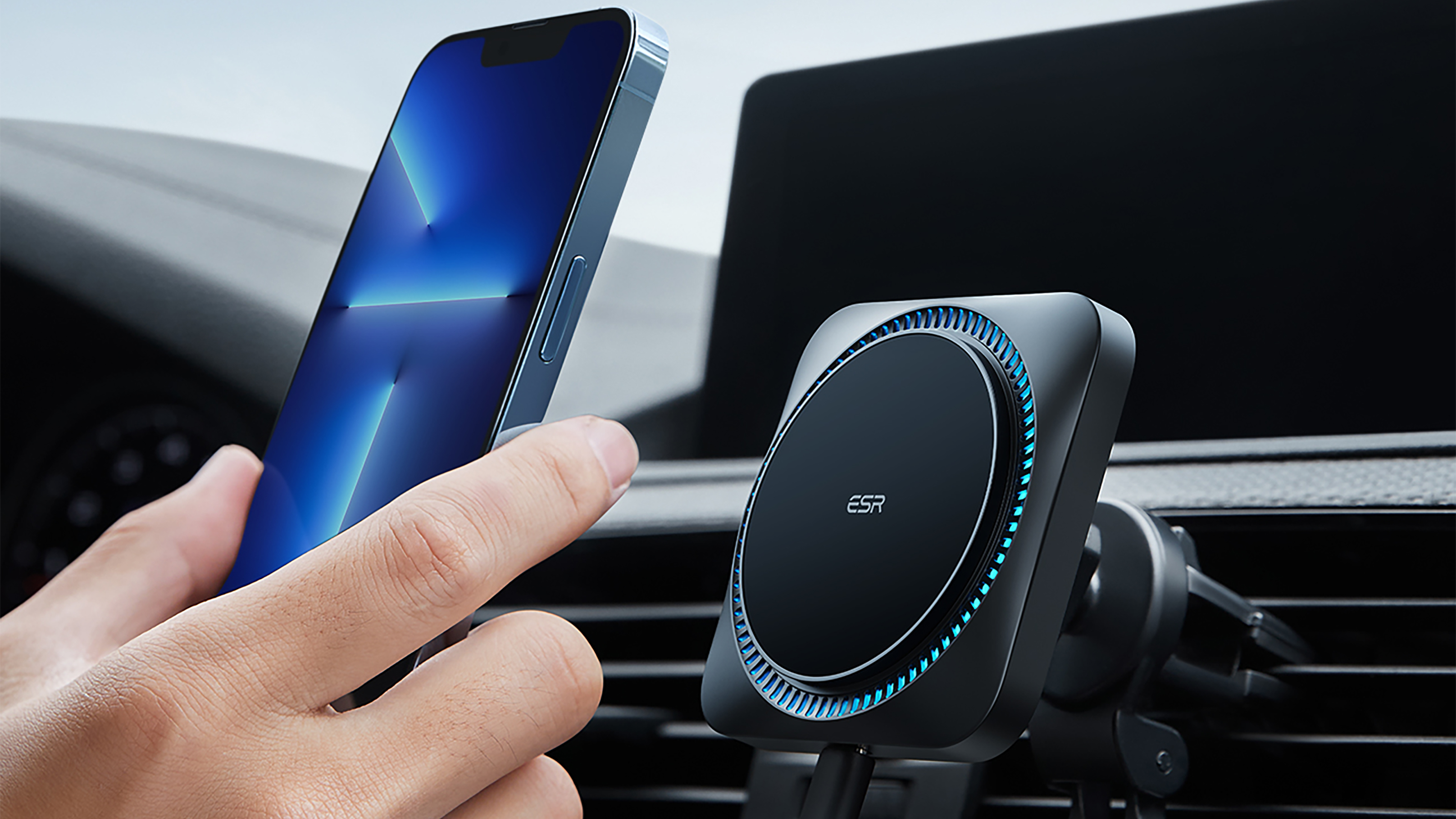 ESR Qi2 MagSafe car phone charger