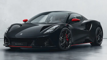 Lotus Emira Turbo SE - black front 3/4