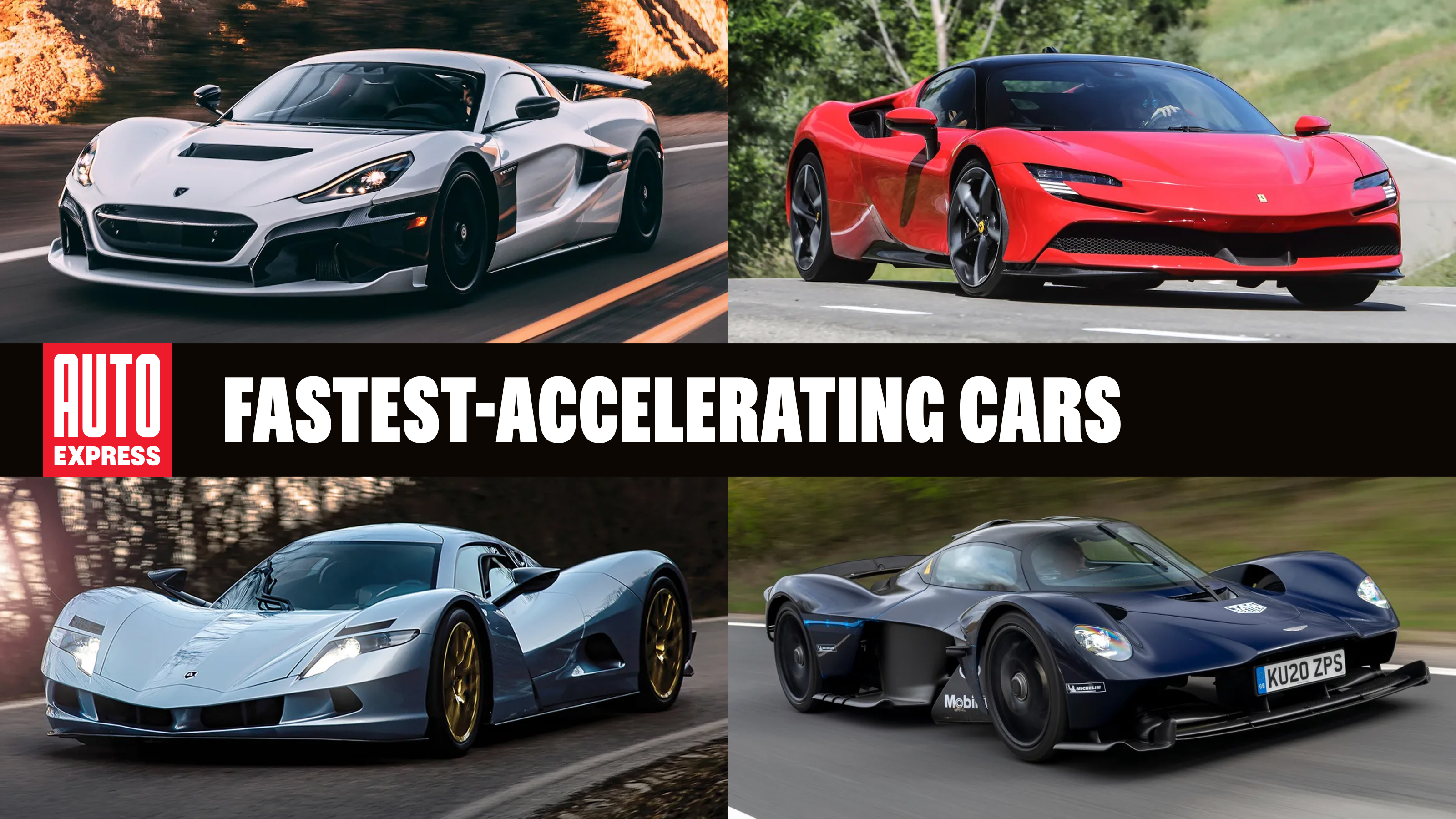 Fastest-accelerating cars 06/25