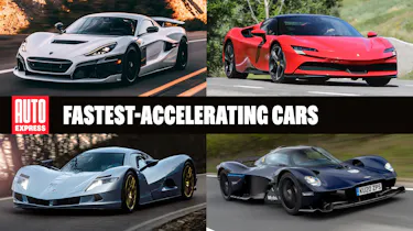 Fastest-accelerating cars 06/25
