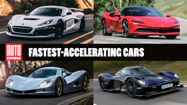 Fastest-accelerating cars 06/25