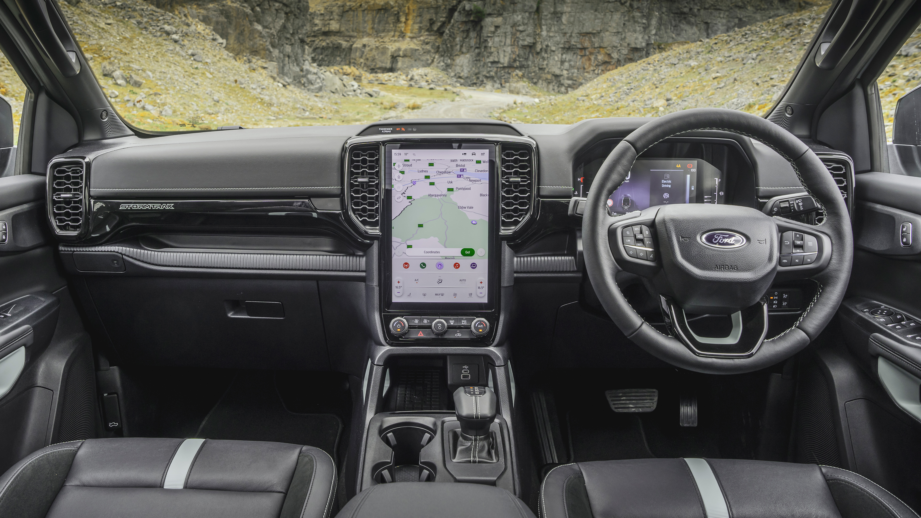 Ford Ranger PHEV - dashboard