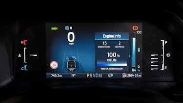 Ford Ranger PHEV - dashboard screen