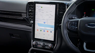 Ford Ranger PHEV - infotainment screen