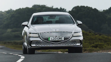 Genesis Electrified G80 - front cornering