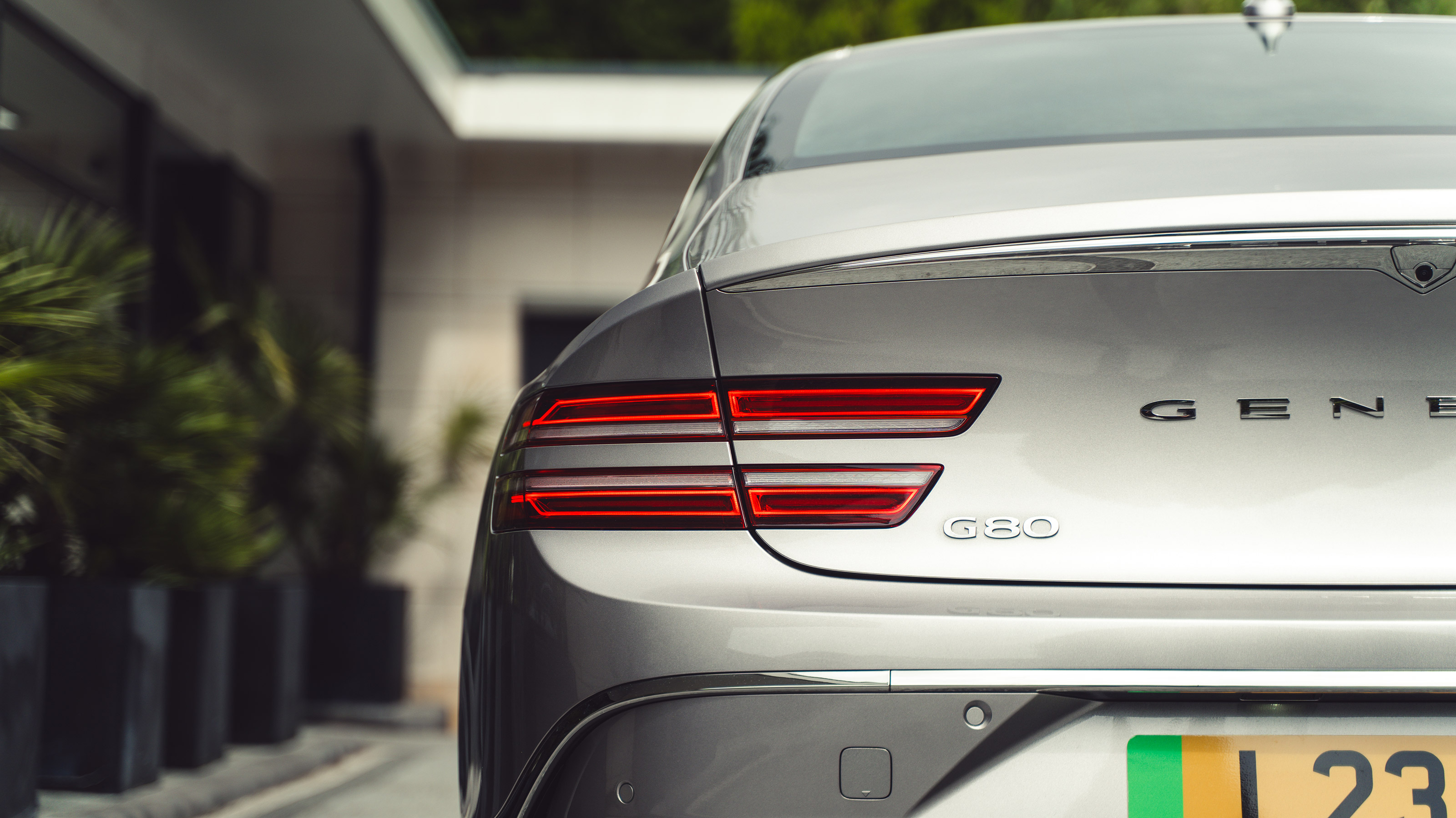 Genesis Electrified G80 - rear light