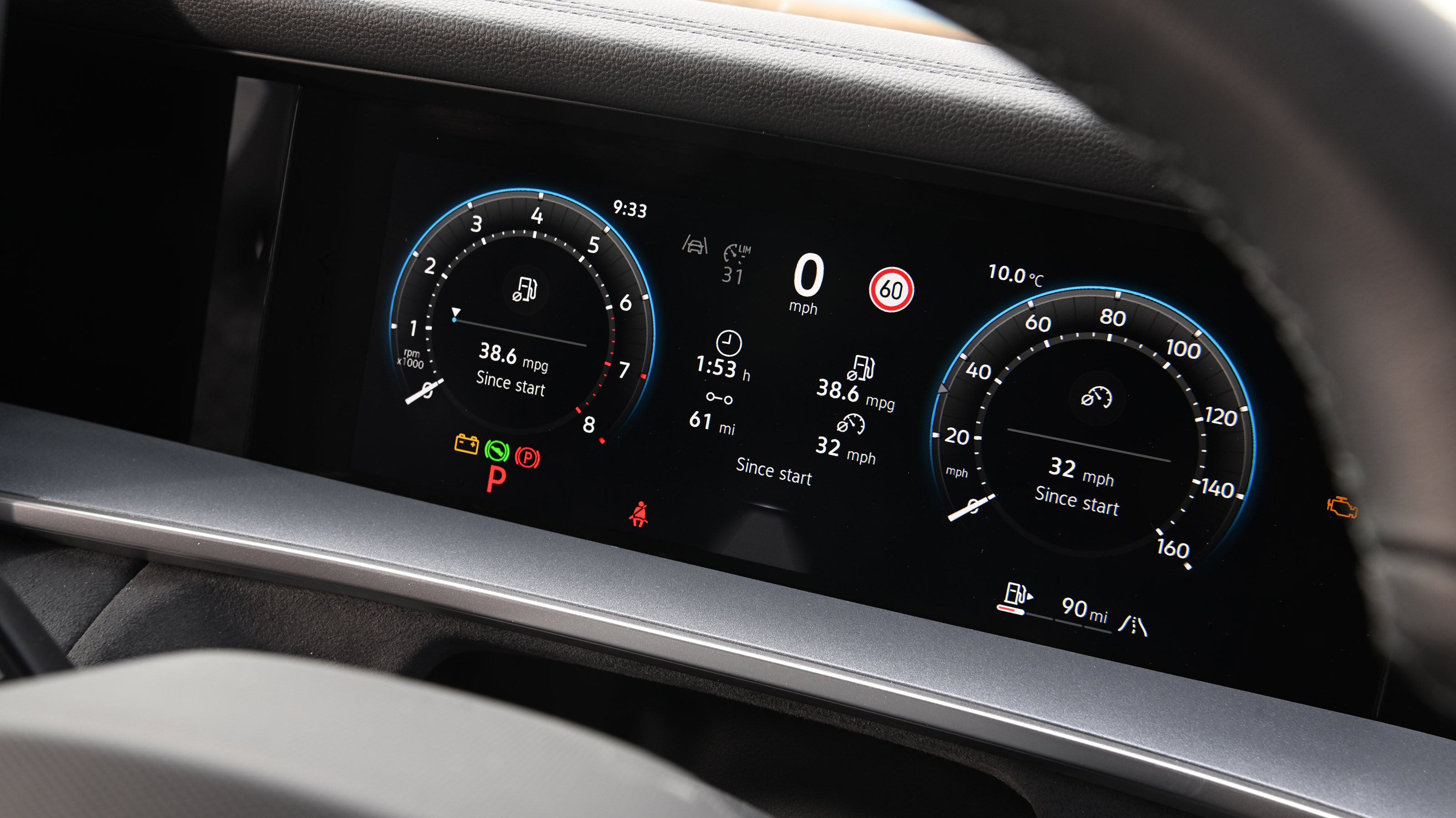 Volkswagen Tayron - digital drivers display 