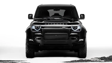 Land Rover Defender Octa Black - full front studio