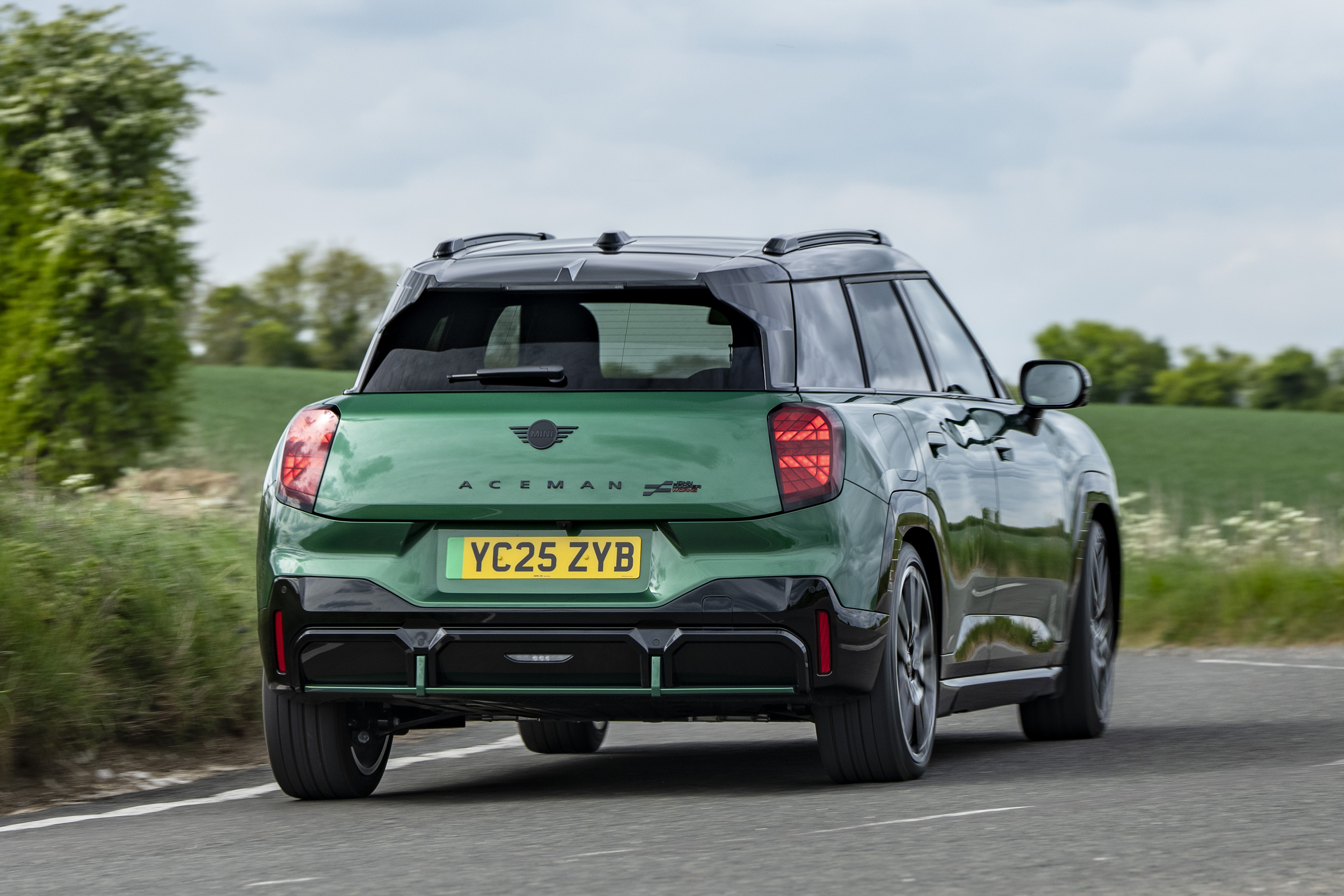 New MINI John Cooper Works Aceman - rear cornering 