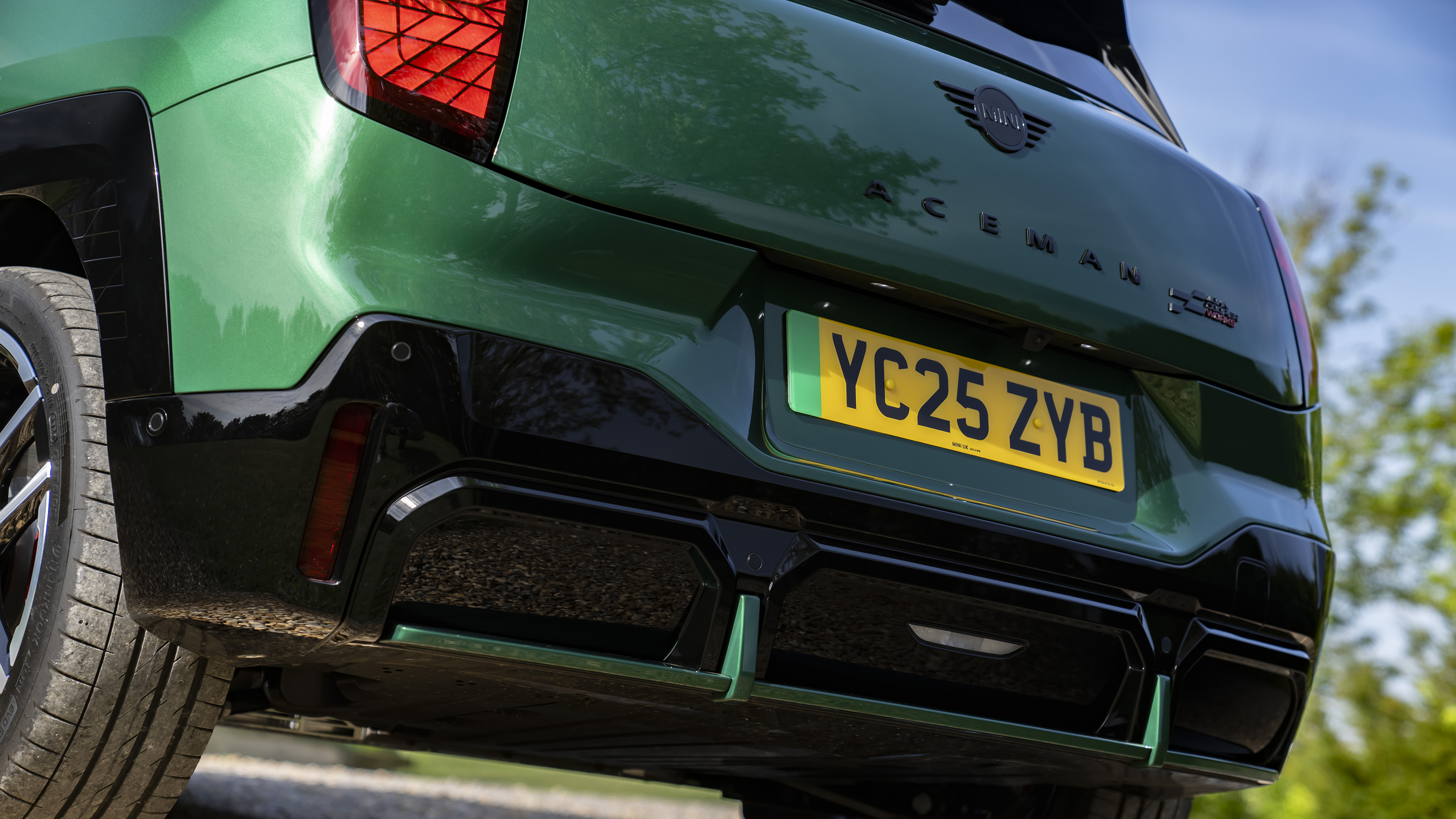 New MINI John Cooper Works Aceman - rear diffuser 