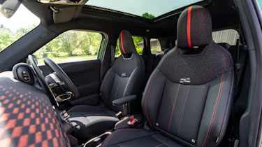 New MINI John Cooper Works Aceman - front interior, seats