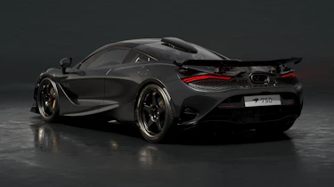 McLaren 750S Le Mans (black) - rear 3/4