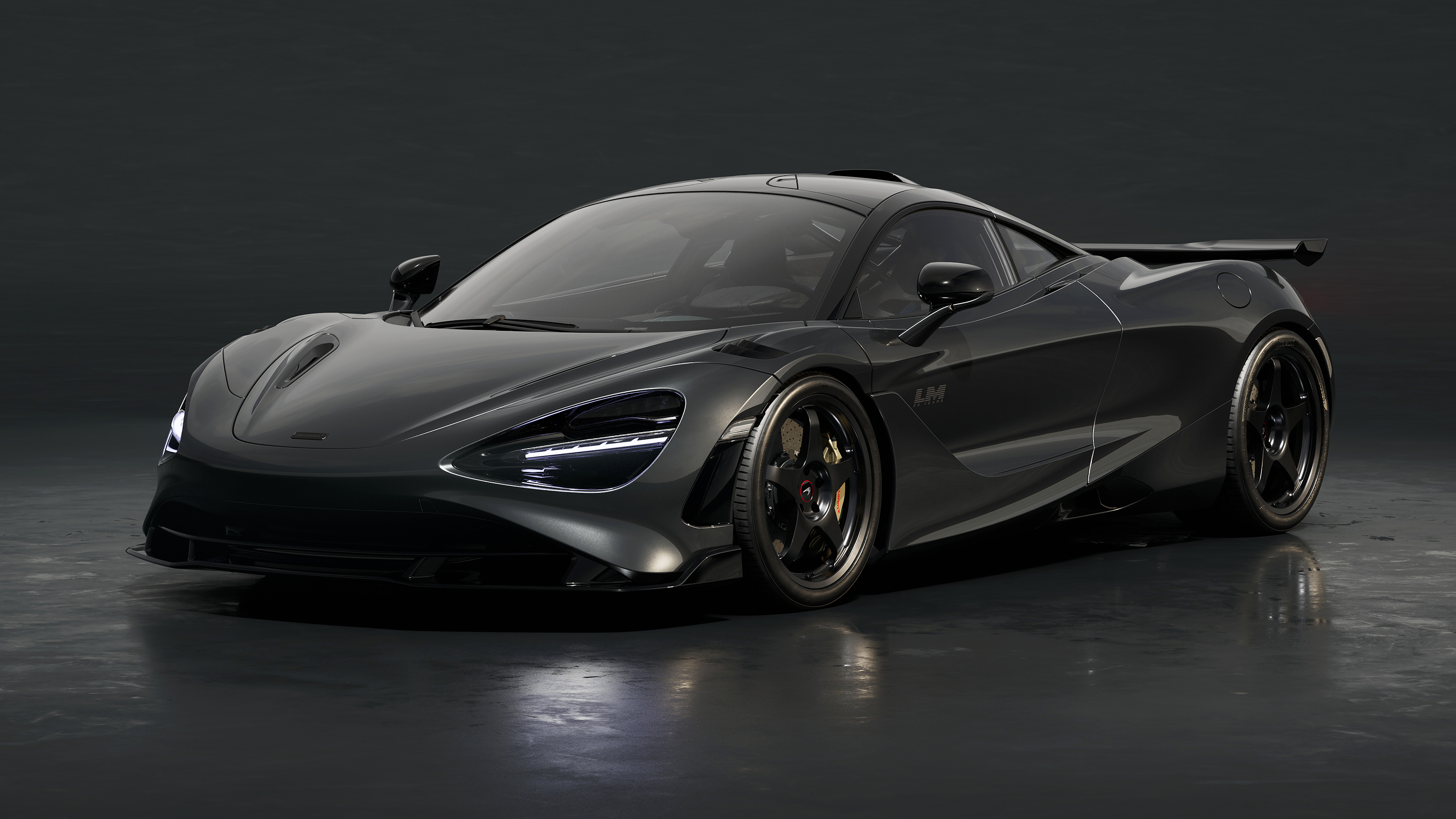 McLaren 750S Le Mans (black) - front