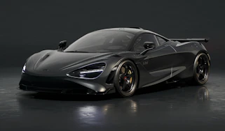 McLaren 750S Le Mans (black) - front