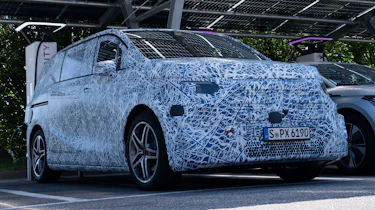 Mercedes VLE - front charging station